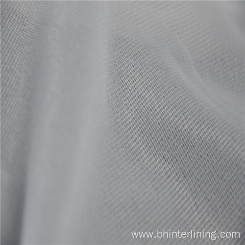 weft insert knitted stretch fusible interlining fabric